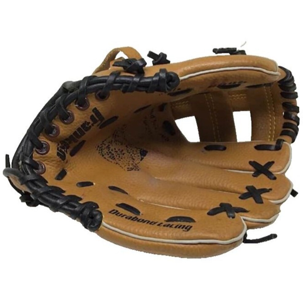 Franklin Youth Child Baseball TBall Glove Black Brown Leather 4609 9 1/2"